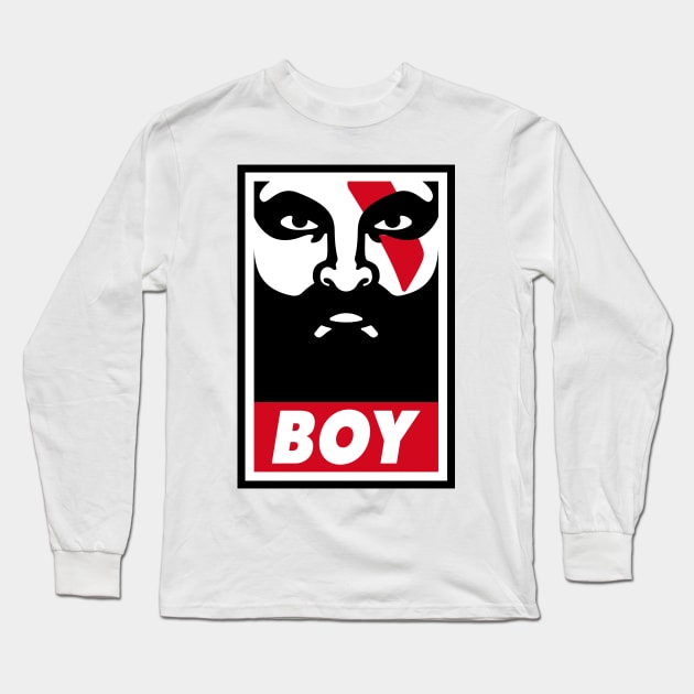 BOY Long Sleeve T-Shirt by MKZ